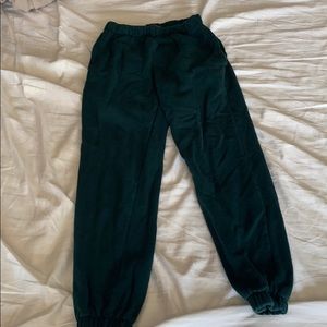 ON HOLD- Green brandy sweatpants
